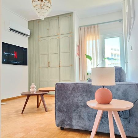 Stylish Artistic Flat With View, Three Min To Metro Apartment Атина Екстериор снимка