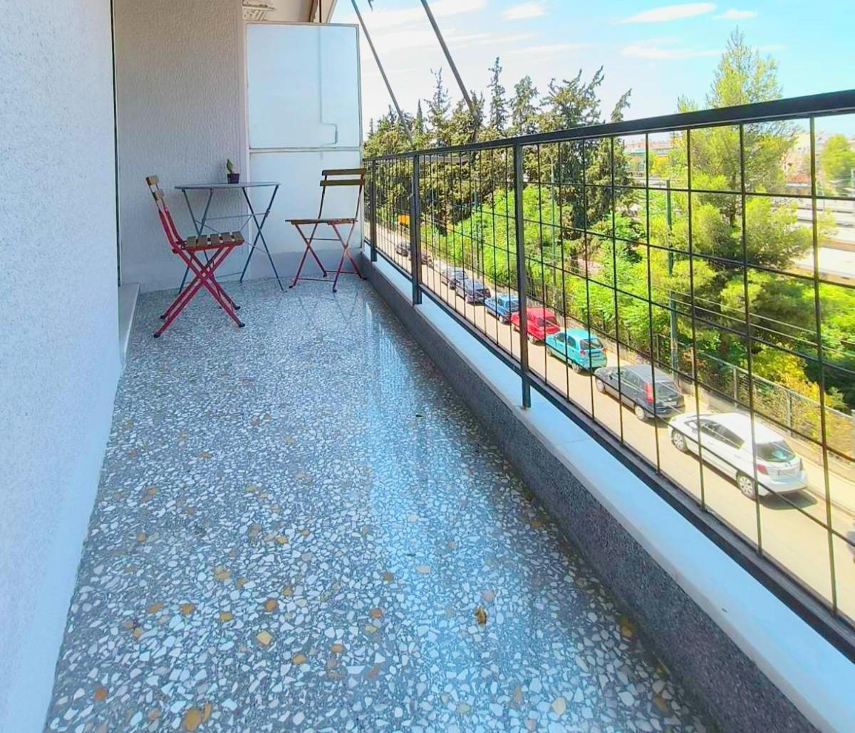 Stylish Artistic Flat With View, Three Min To Metro Apartment Атина Екстериор снимка