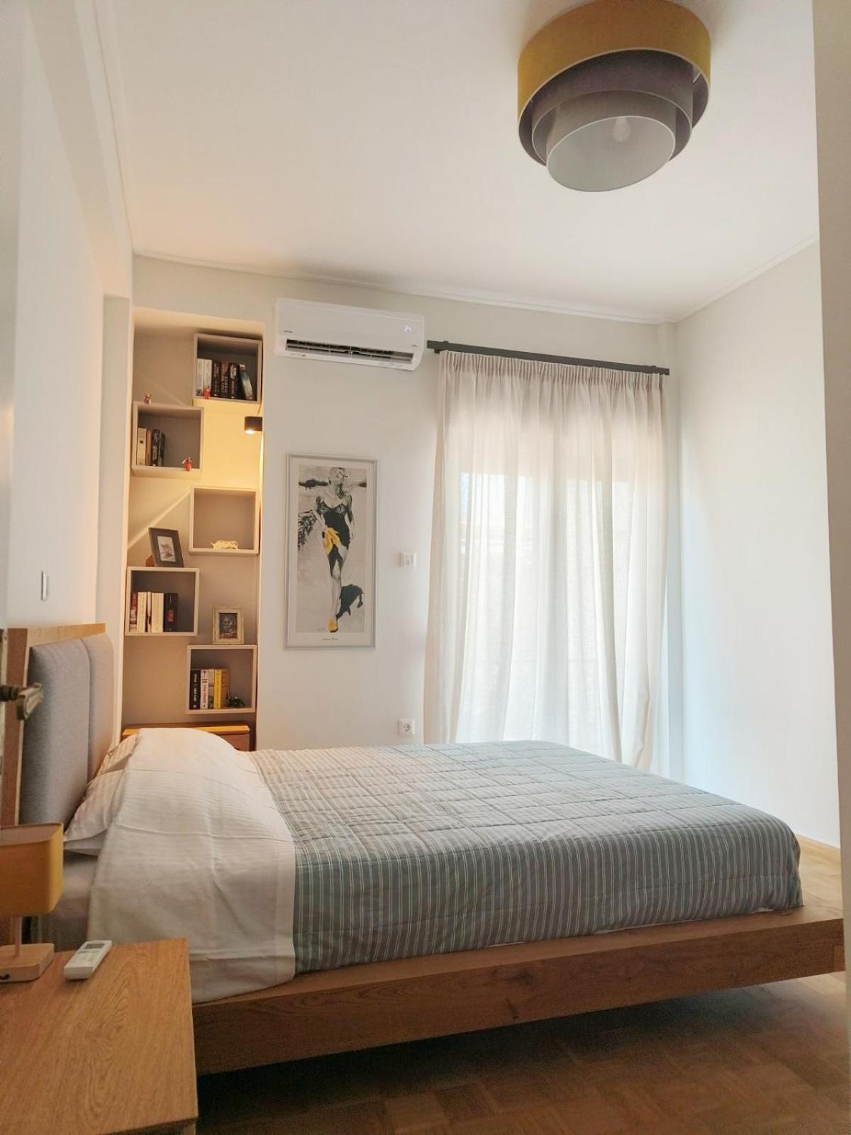 Stylish Artistic Flat With View, Three Min To Metro Apartment Атина Екстериор снимка